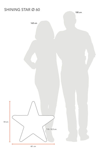 Motivleuchte Shining Star (Stern)