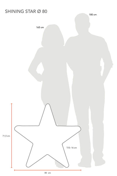Motivleuchte Shining Star (Stern)