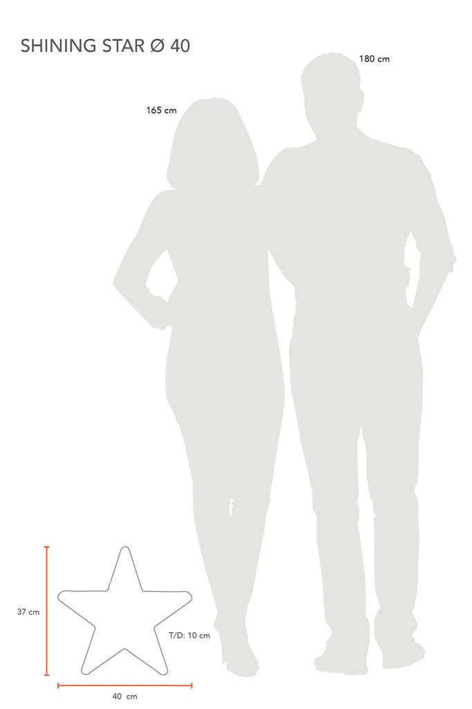 Motivleuchte Shining Star (Stern)