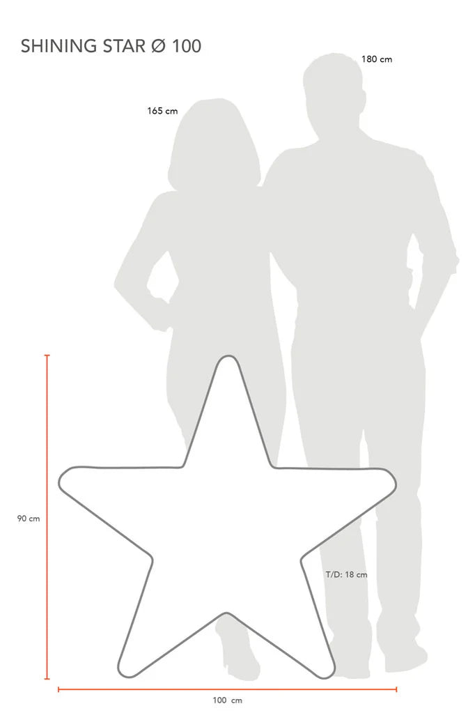 Motivleuchte Shining Star (Stern)