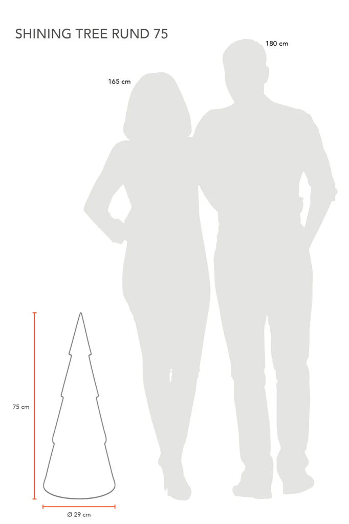 Motivleuchte Shining Tree (Baum) - 3D