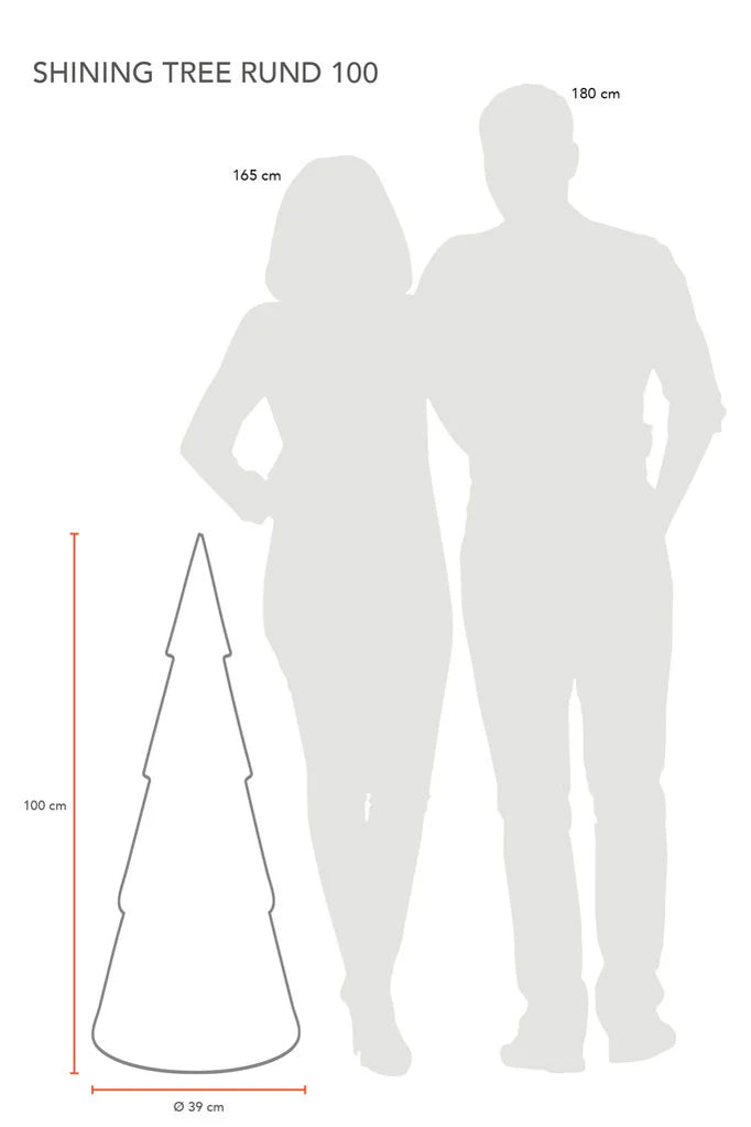 Motivleuchte Shining Tree (Baum) - 3D