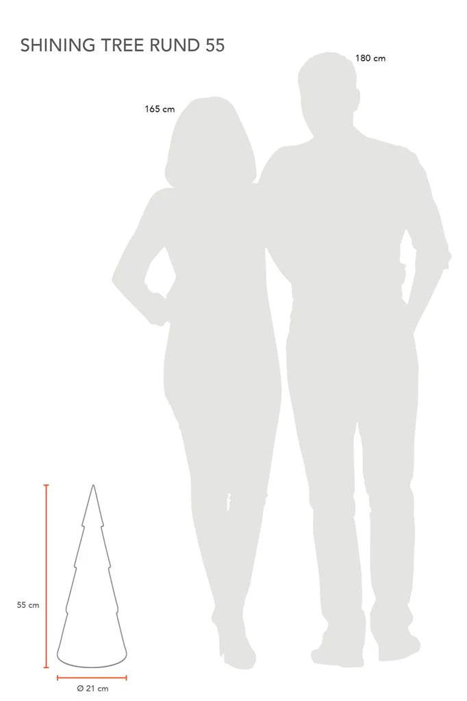 Motivleuchte Shining Tree (Baum) - 3D