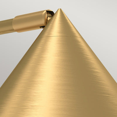 Remyck 1 Wandleuchte - Gold gebürstet und Mattschwarz (Neuheit)