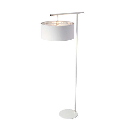 Balance 1 Light Stehleuchte - Schwarz / Messing poliert mit schwarzem Schirm / Weiß mit Nickel / Braun mit Messing