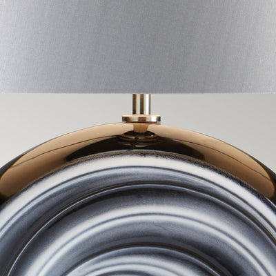 Schwarze Swirl 1 Leuchttischleuchte (Neuheit)