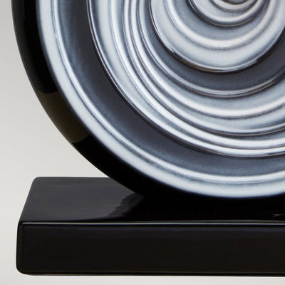 Schwarze Swirl 1 Leuchttischleuchte (Neuheit)
