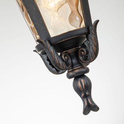 Baltimore 1 Light Medium Kette Laterne - Verwitterte Bronze - Clicklights Shop
