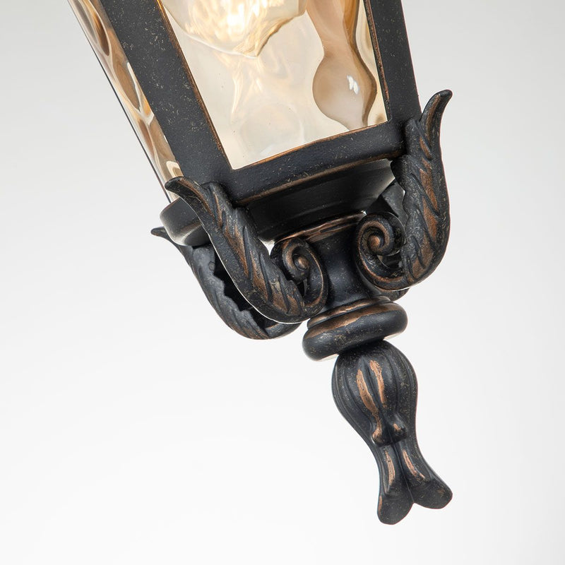 Baltimore 1 Light Medium Kette Laterne - Verwitterte Bronze - Clicklights Shop