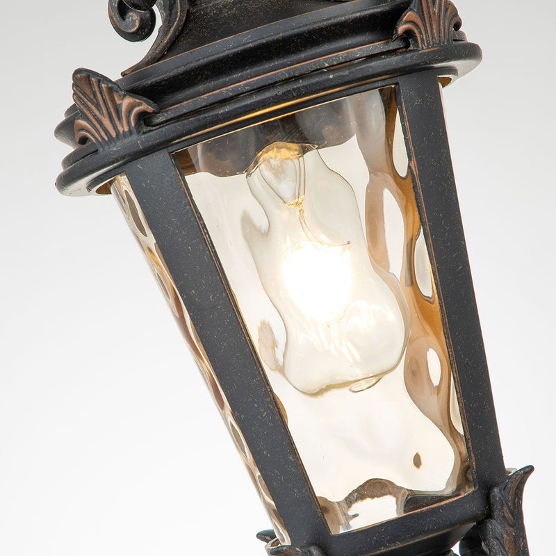 Baltimore 1 Light Medium Kette Laterne - Verwitterte Bronze - Clicklights Shop