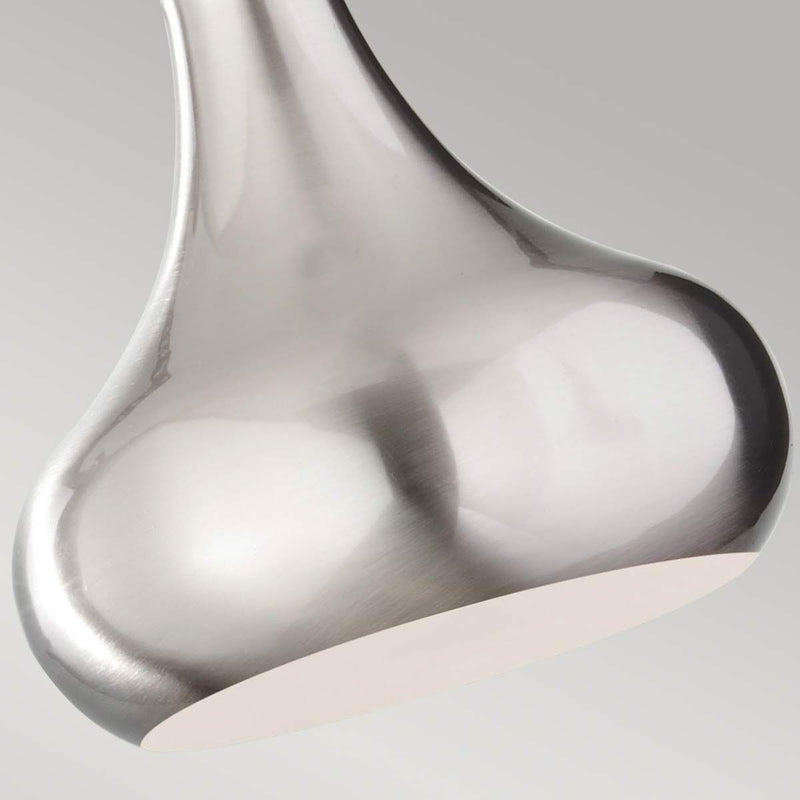 Beso 1 Light Mini Pendelleuchte - Stahl gebürstet