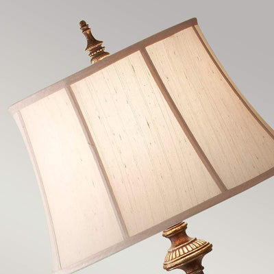 Gibson 1 Light Stehleuchte - Cambridge Crackle mit Desert Shade - Clicklights Shop