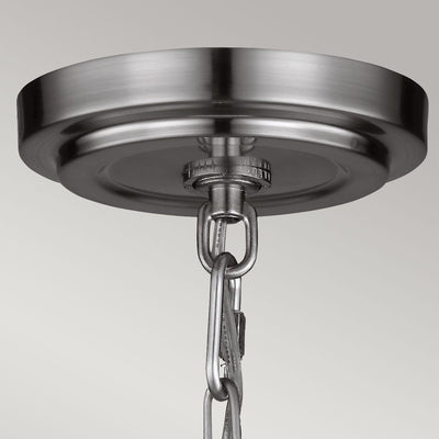Parkman 1 Light Large Pendant - Polished Nickel