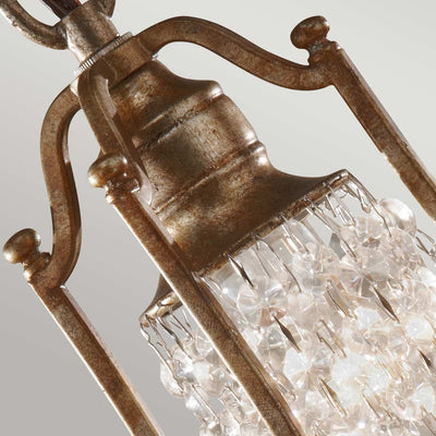 Valentina 1 Light Mini Pendelleuchte - Oxidierte Bronze - Clicklights Shop