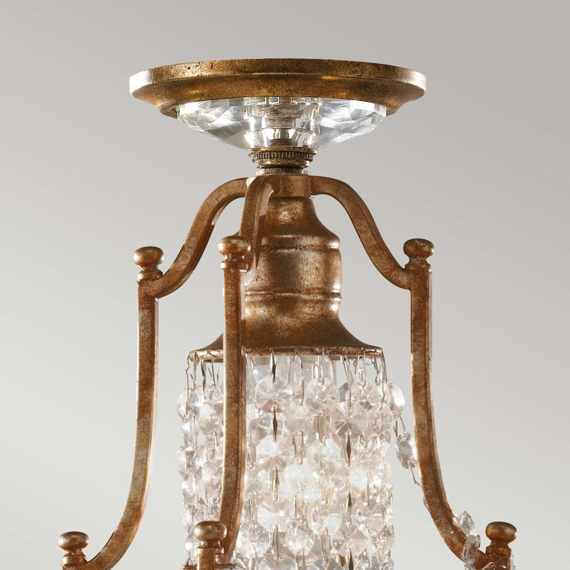 Valentina 1 Light Mini Pendelleuchte - Oxidierte Bronze - Clicklights Shop