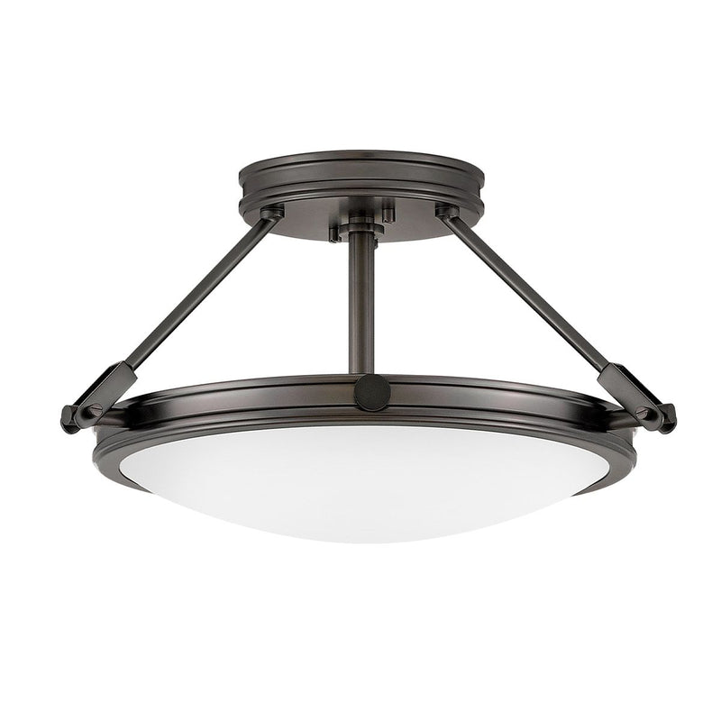 Collier 3 Licht Halbsepush - Heritage Brass - Clicklights Shop