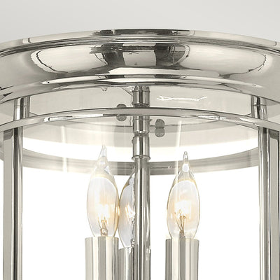 Gentry 3 Light Flush - Messing poliert - Clicklights Shop