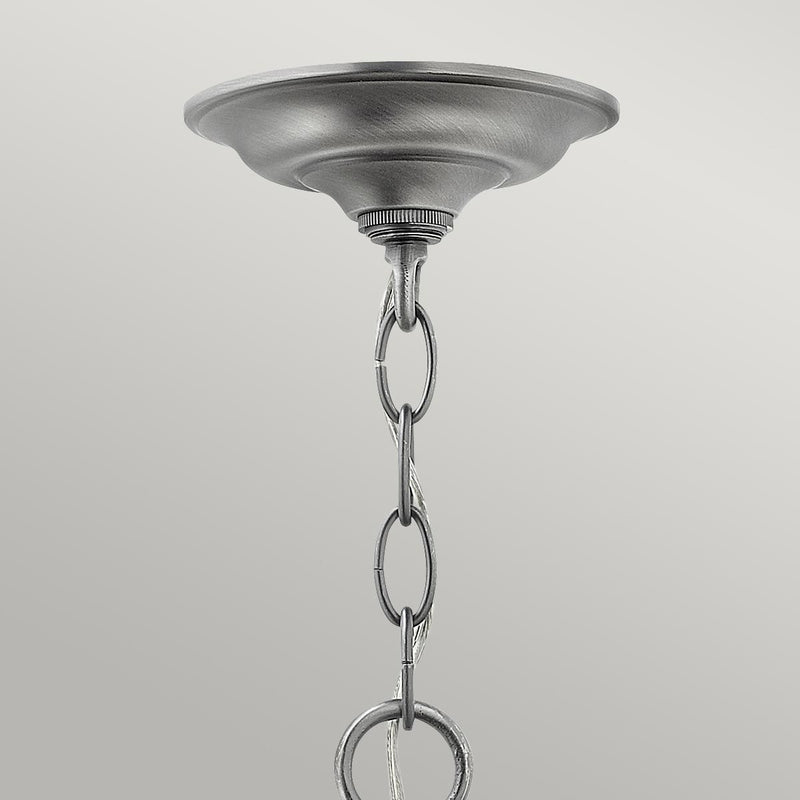 Gentry 4 Light Medium Pendelleuchte - Messing poliert - Clicklights Shop