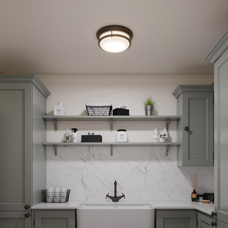 Hadley 3 Light Flush - Ölgeriebene Bronze - Clicklights Shop