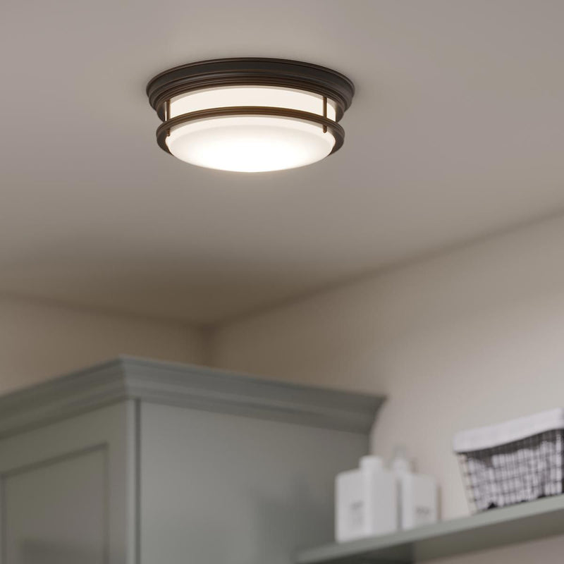 Hadley 3 Light Flush - Ölgeriebene Bronze - Clicklights Shop