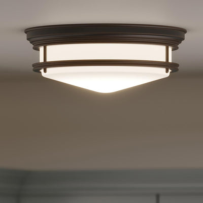 Hadley 3 Light Flush - Ölgeriebene Bronze - Clicklights Shop