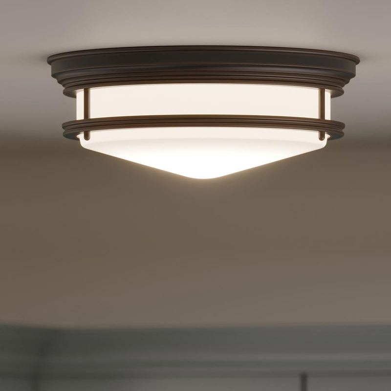 Hadley 3 Light Flush - Ölgeriebene Bronze - Clicklights Shop