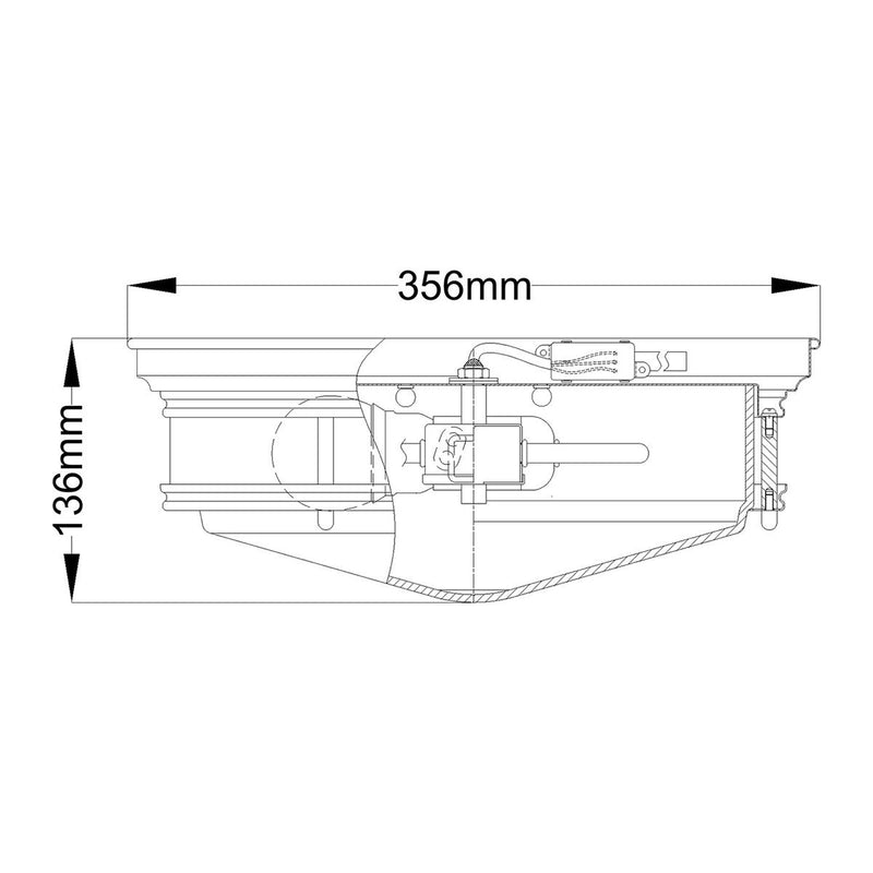 Hadley 3 Light Flush - Ölgeriebene Bronze - Clicklights Shop