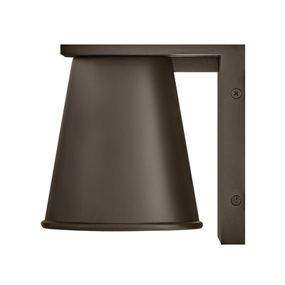 Hans Coastal Kleine Wandlaterne - Architektonische Bronze (Neuheit)