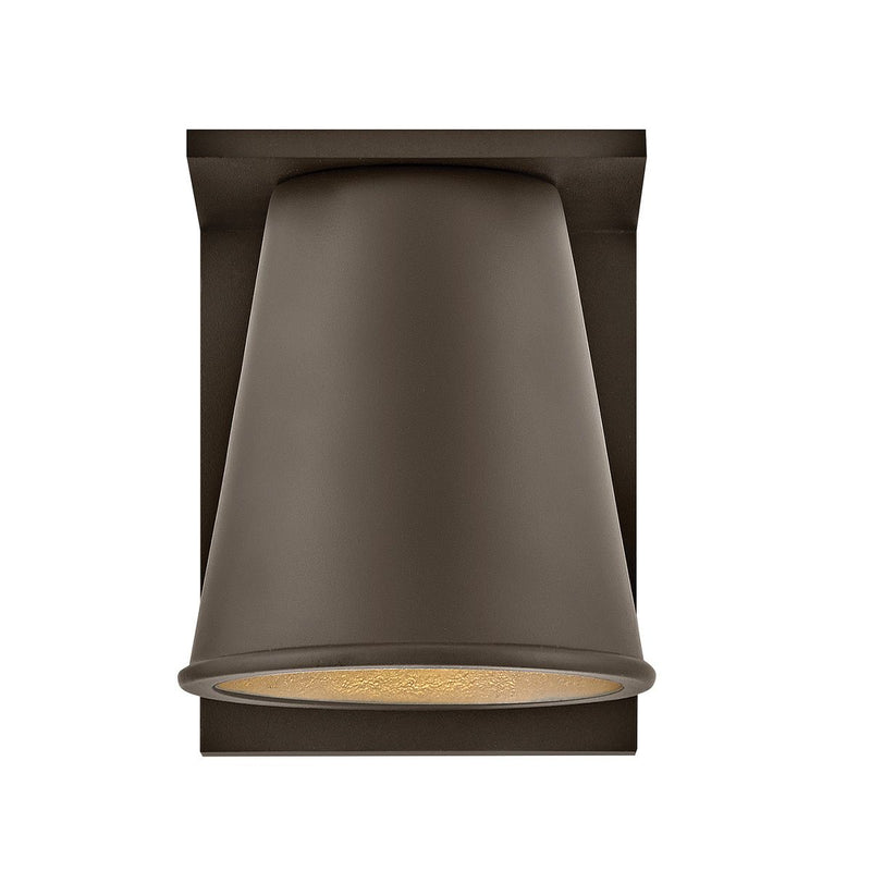 Hans Coastal Kleine Wandlaterne - Architektonische Bronze (Neuheit)