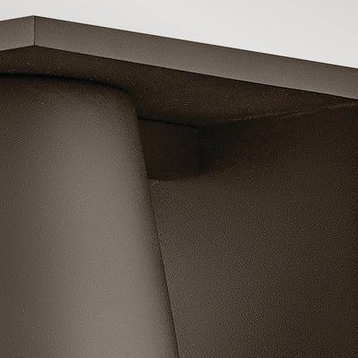 Hans Coastal Kleine Wandlaterne - Architektonische Bronze (Neuheit)
