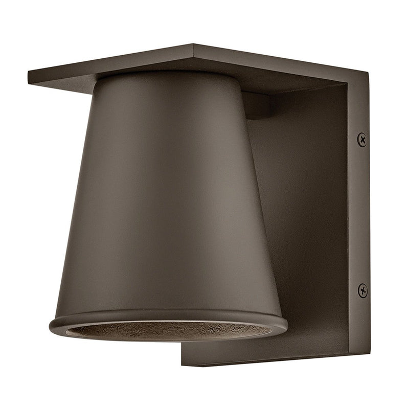 Hans Coastal Kleine Wandlaterne - Architektonische Bronze (Neuheit)