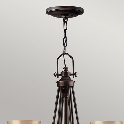 Mayflower 9 Light Kronleuchter - Olde Bronze