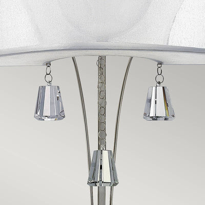 Mime 2 Licht Wandleuchte - gebürstetes Nickel