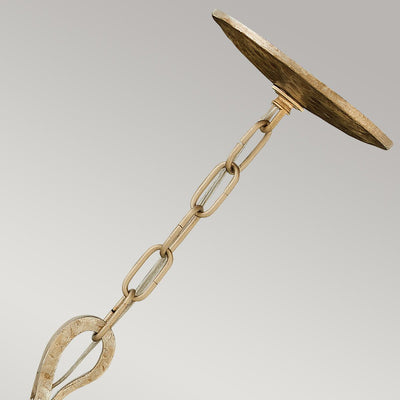 Spyre 6 Light Kronleuchter - Champagner Gold