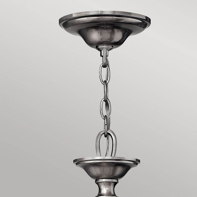 Sussex 5 Light Kronleuchter - Nickel gebürstet