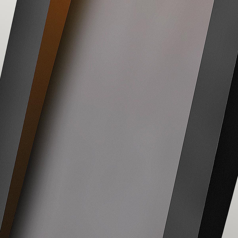 Taper LED Wandlaterne - Textured Schwarz (Neuheit)