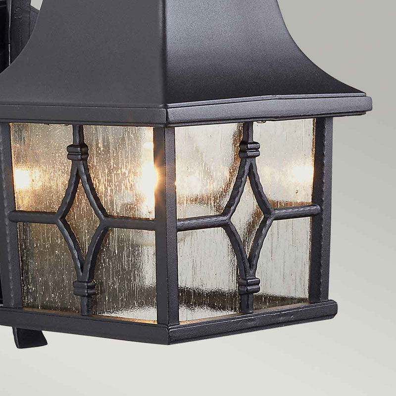Kent 1 Light Wandlaterne - Schwarz