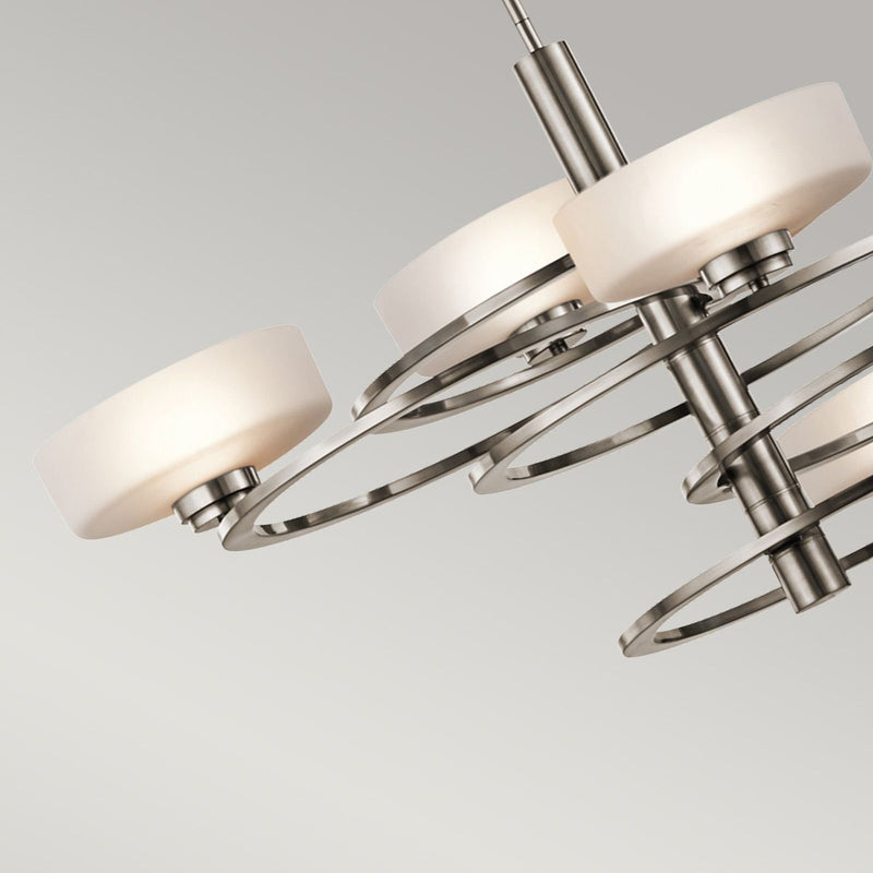 Aleeka 5 Light Kronleuchter - Klassisches Zinn