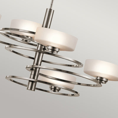 Aleeka 5 Light Kronleuchter - Klassisches Zinn