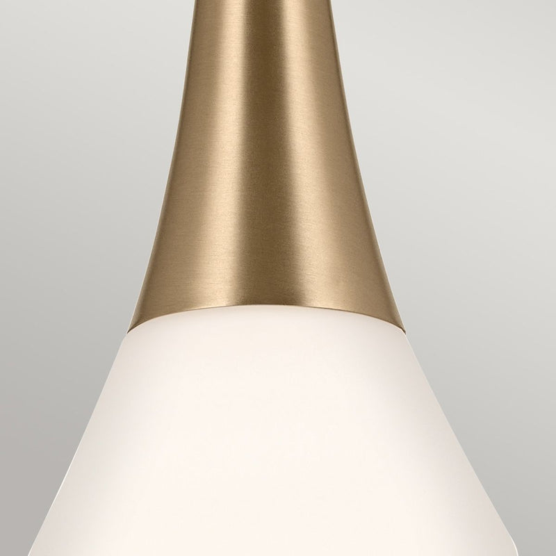 Deela 1 Deckenleuchte - Champagner Bronze und Mattschwarz (Neuheit)