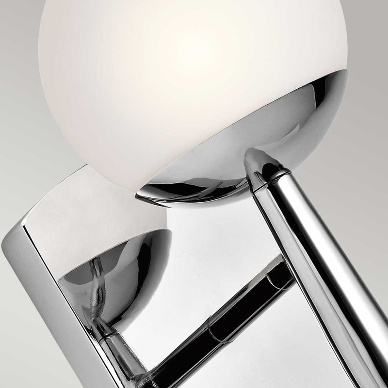 Jasper 1 Light Wandleuchte - Chrom poliert (ABVERKAUF!!!)