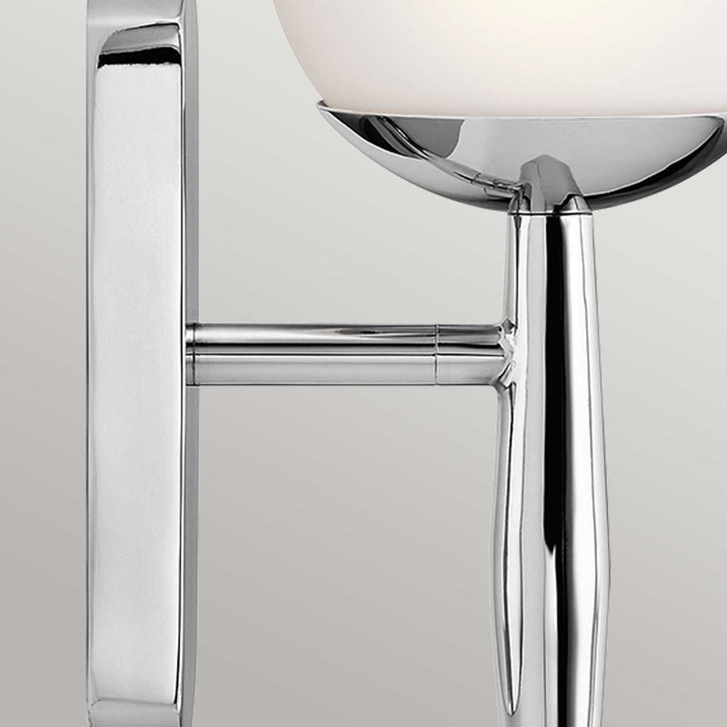 Jasper 1 Light Wandleuchte - Chrom poliert (ABVERKAUF!!!)