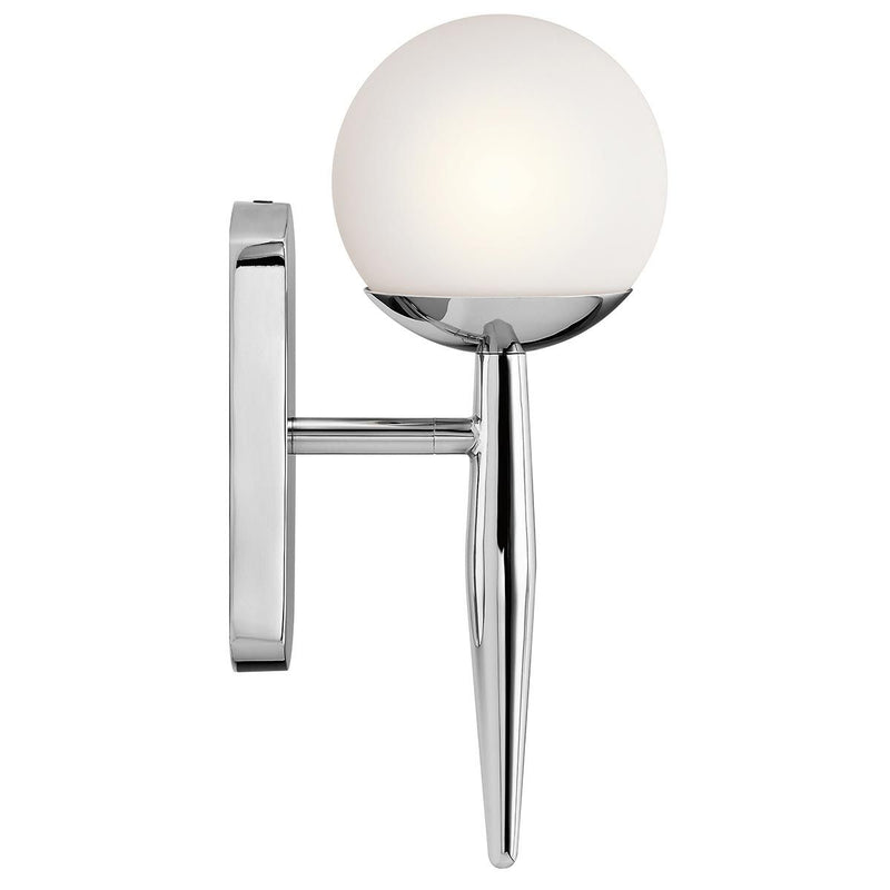 Jasper 1 Light Wandleuchte - Chrom poliert (ABVERKAUF!!!)