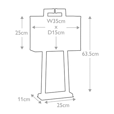 Magro 1 Light Table Lamp