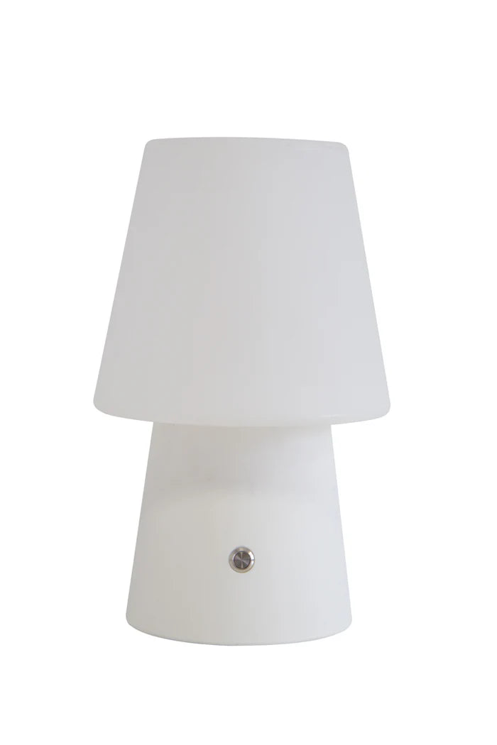 Tischlampe No. 1 - 30 RGB-LED mit Akku - weiss TOPSELLER!!!!