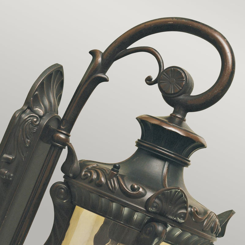 Philadelphia 1 Light Small Down Wall Laterne - Alte Bronze - Clicklights Shop