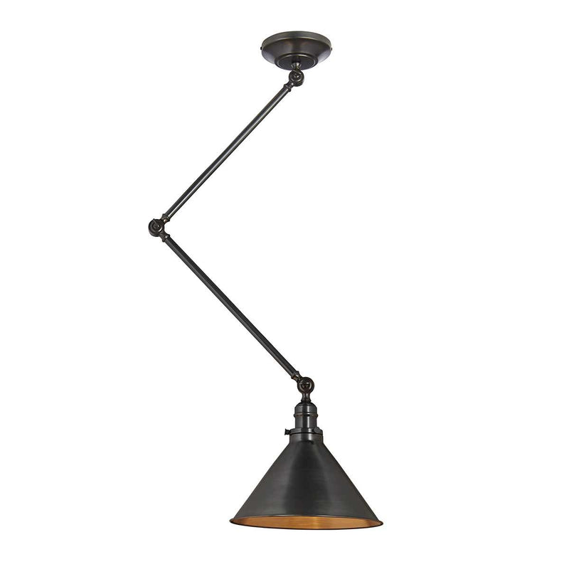 Provence 1 Light Wandleuchte/Pendelleuchte - Old Bronze