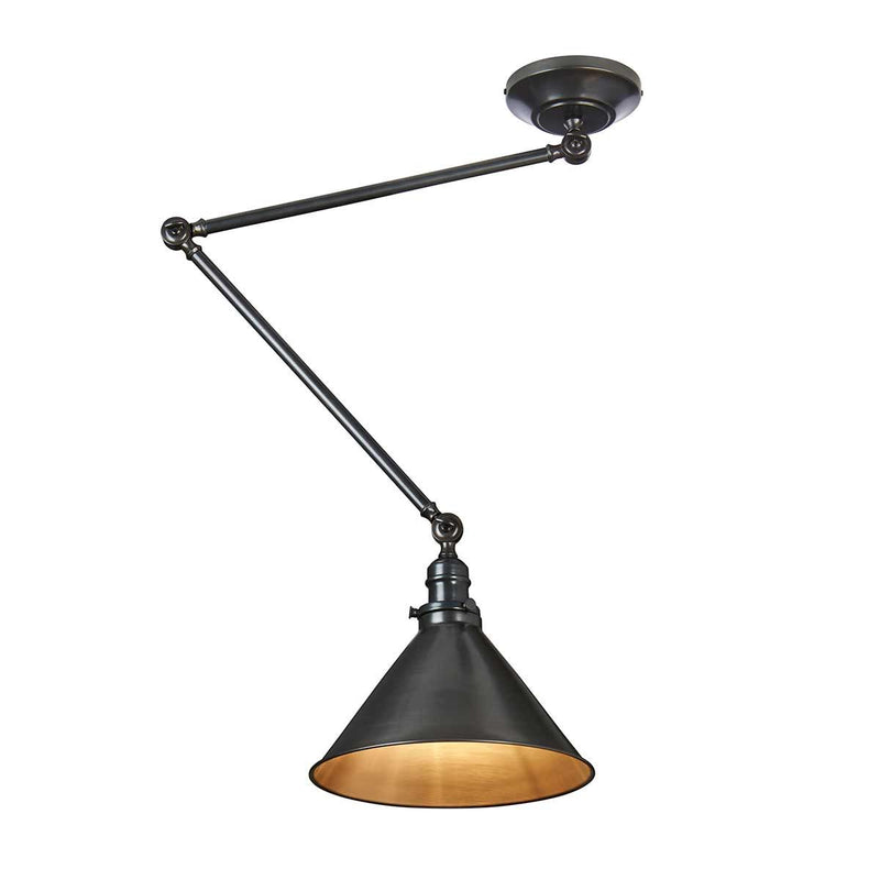 Provence 1 Light Wandleuchte/Pendelleuchte - Old Bronze