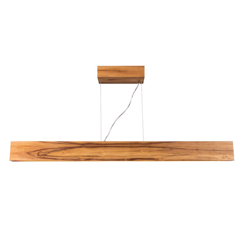 Clean LED Pendelleuchte - Teak Furnier (Neuheit)