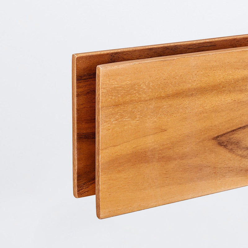 Clean LED Pendelleuchte - Teak Furnier (Neuheit)